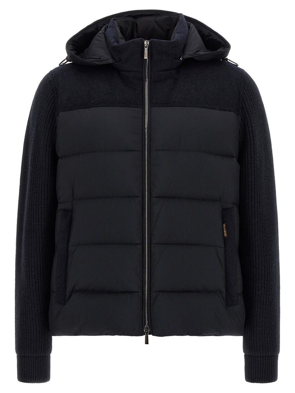 Blue Wool Full-Length Jacket