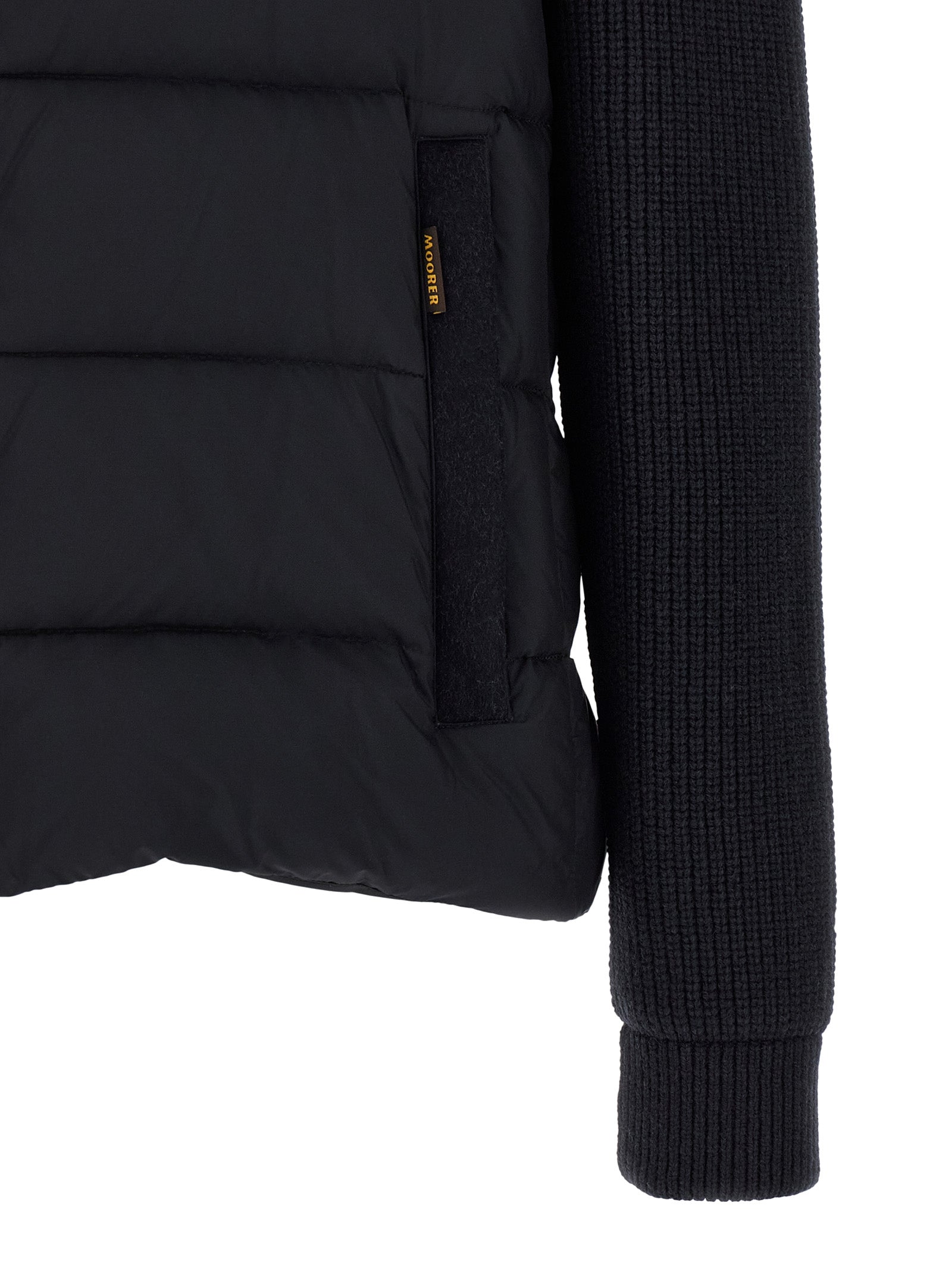 Blue Wool Full-Length Jacket