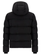 Black Wool Bomber