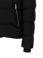Black Wool Bomber