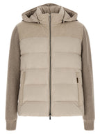 Beige Wool Full-Length Jacket