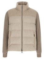 Beige Wool Full-Length Jacket