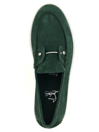 Bicolor Calfskin Slip-On Loafers