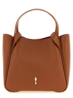 Brown Calfskin Tote Bag