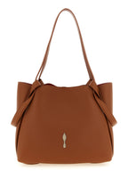 Brown Calfskin Tote Bag