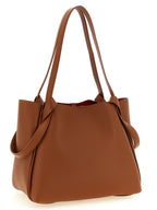 Brown Calfskin Tote Bag