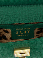 Bicolor Calfskin Handbag