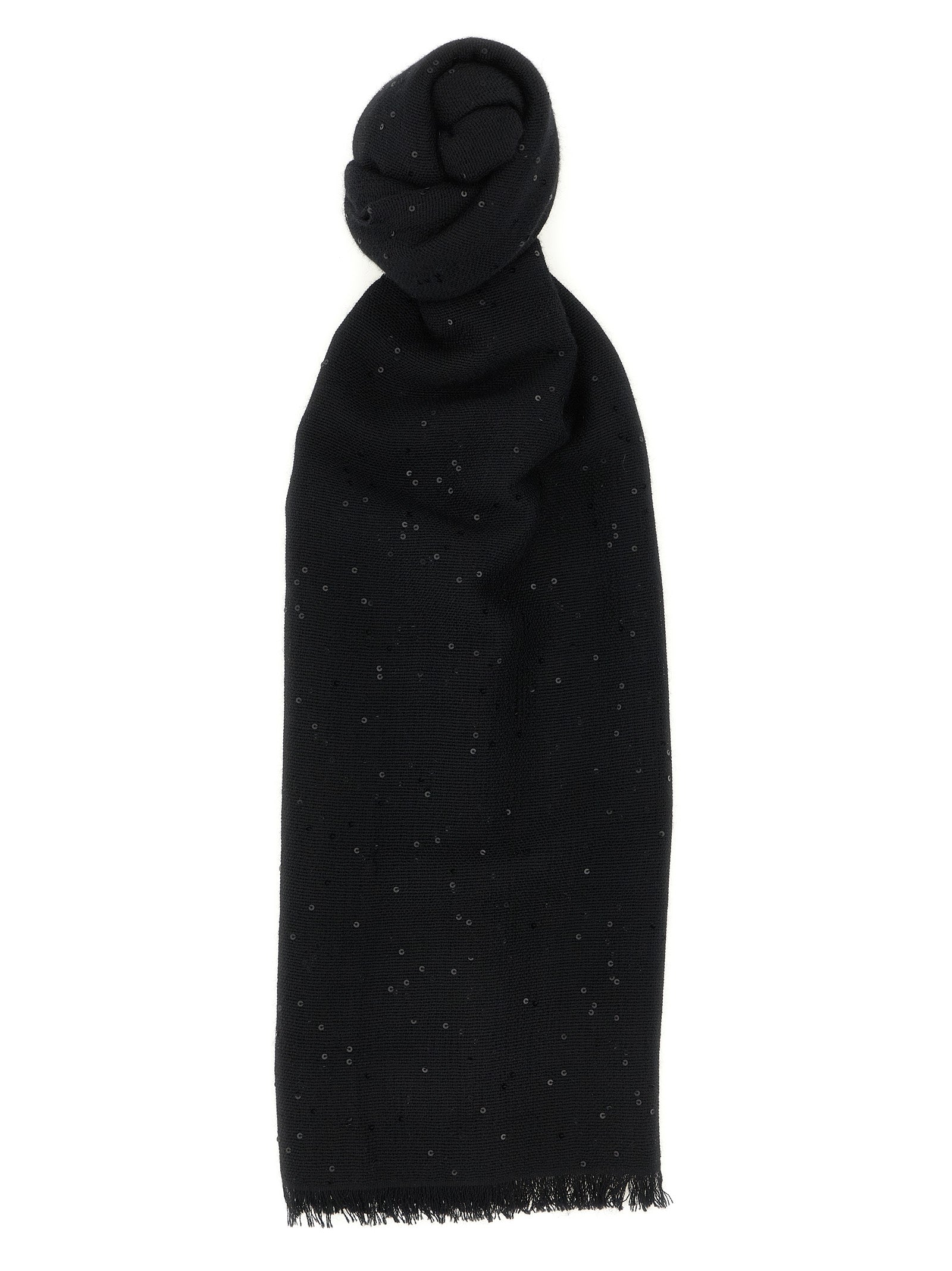 Black Cashmere Scarf