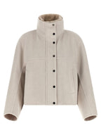 Gray Virgin Wool Coat