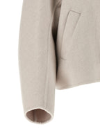 Gray Virgin Wool Coat