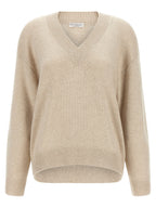 Beige Cashmere Cardigan