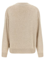 Beige Cashmere Cardigan
