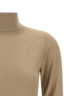 Beige Cashmere Cardigan