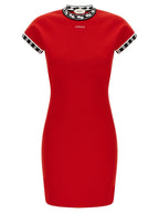 Multicolor Cotton Short Dress