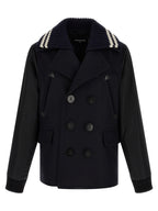 Blue Wool Coat