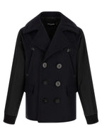 Blue Wool Coat