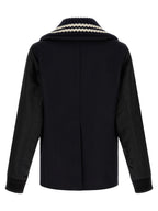 Blue Wool Coat