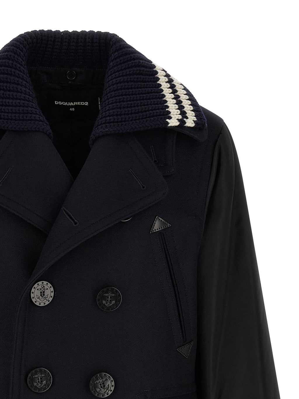 Blue Wool Coat