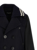 Blue Wool Coat