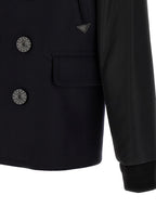 Blue Wool Coat