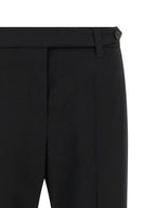Black Virgin Wool Dress Pants