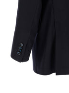 Blue Virgin Wool Two-Piece Suit