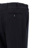 Blue Virgin Wool Two-Piece Suit