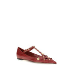 Multicolor Goatskin Ballet Flats