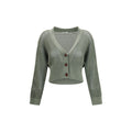 Bicolor Cotton Cardigan