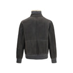 Gray Wool Oves Aries Full-Length Jacket
