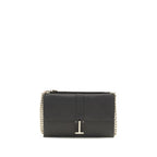 Black Calf Leather Bos Taurus Shoulder Bag
