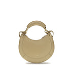 Beige Calf Leather Bos Taurus Shoulder Bag