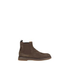 Brown Calf Leather Bos Taurus Chelsea Boots