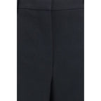 Black Wool Oves Aries Casual Pants