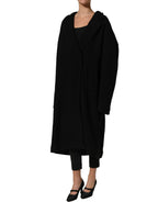 Black Double Breasted Men Trench Coat Jacket