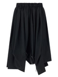 Black Wool Bermuda Shorts