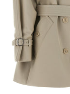 Beige Cotton Coat