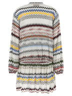White Viscose Short Dress