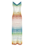Multicolor Viscose Casual Dress