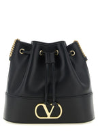 Black Lamb Leather Crossbody Bag