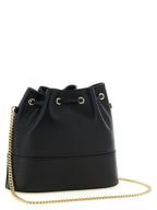 Black Lamb Leather Crossbody Bag
