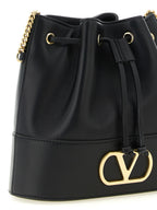 Black Lamb Leather Crossbody Bag