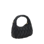 Black Calf Leather Bos Taurus Handbag