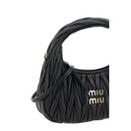 Black Calf Leather Bos Taurus Handbag