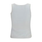 White Cotton Tank Tops