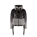 Black Polyamide Full-Length Jacket