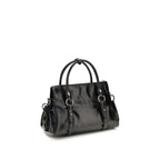 Black Calf Leather Bos Taurus Handbag