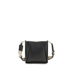 Black Polyethylene Shoulder Bag