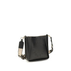 Black Polyethylene Shoulder Bag