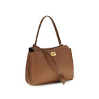 Brown Calf Leather Bos Taurus Shoulder Bag